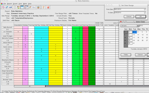Manage Working Patterns
